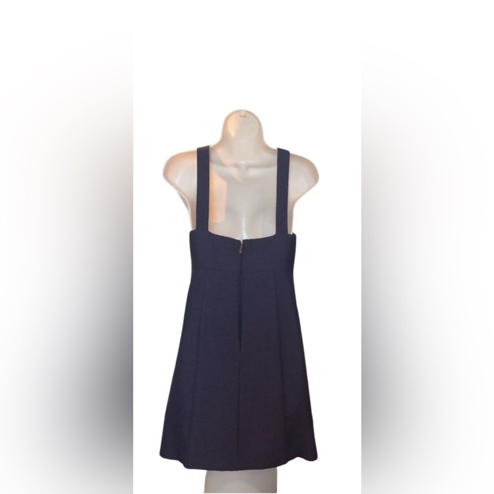 Bird by Juicy Couture Mini Structured Dress Navy Italian Fabric - Picture 3 of 6